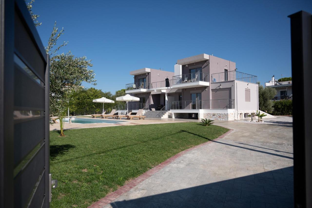 Marea Twins Villas Drosiá Exterior foto